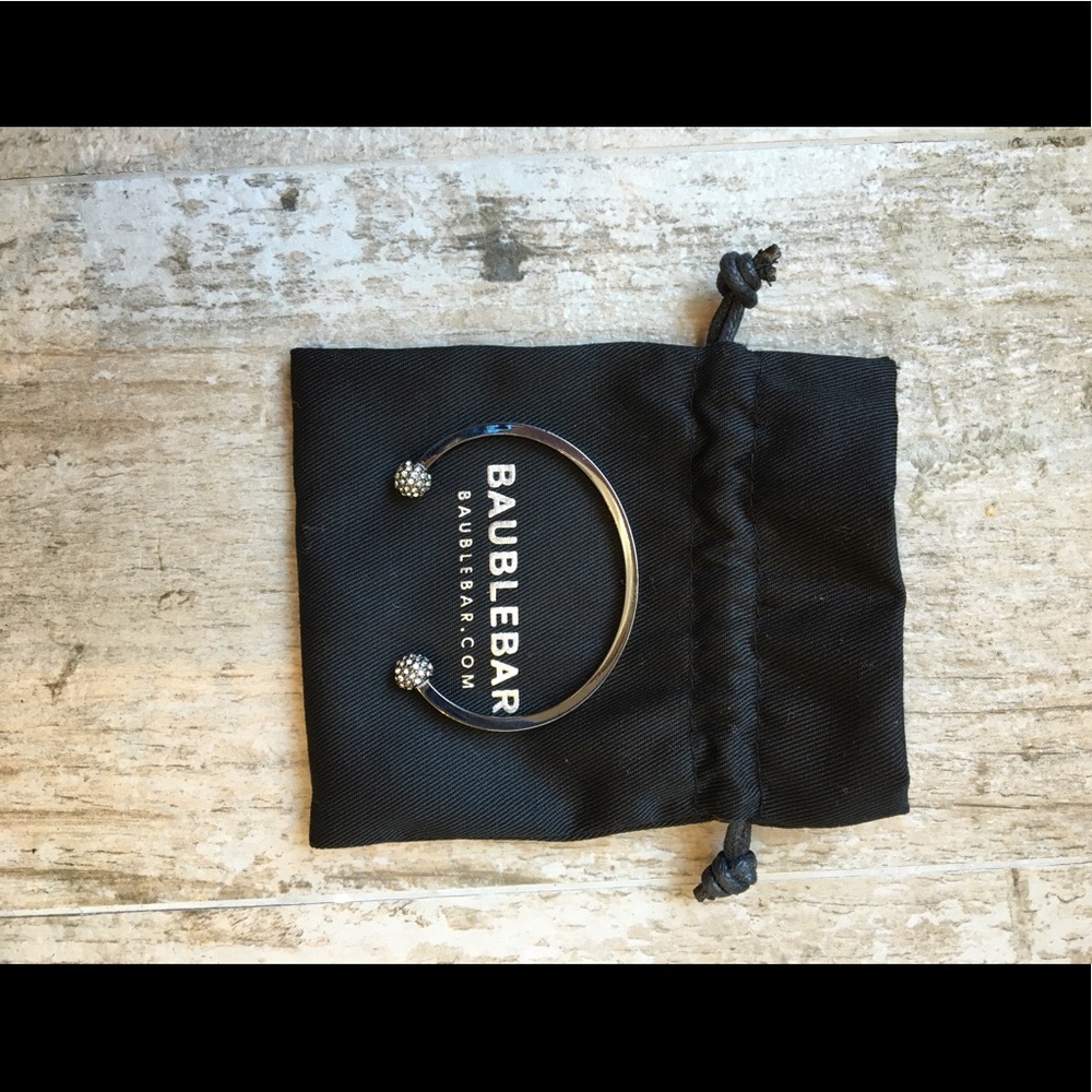 BaubleBar Dark Metallic Bangle Bracelet